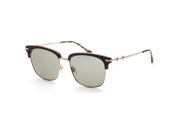 Gucci Unisex Square/Rectangle Sunglasses