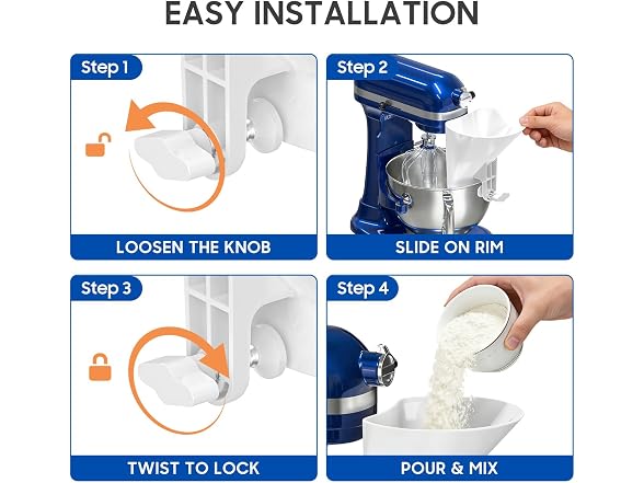 Flour Funnel for Kitchen