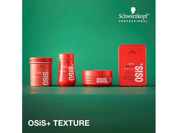 (2 Pack) Schwarzkopf OSiS+ Mess Up Matte Paste 3.38 oz