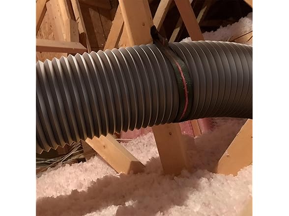 HealSmart 12" 8 Ft Aluminum Ducting Flexible