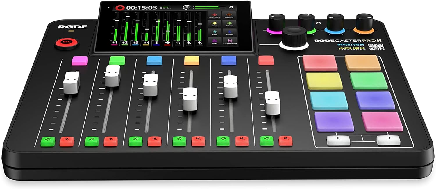 (NEW) RODE RODECaster Pro II All-in-One Production Solution (Open Box) - Gallery 12