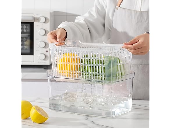 SIMPLEMADE Refrigerator Organizer 2Pk