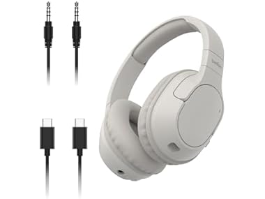 $19.99, Was $39.99, 50% Off! Belkin SoundForm Surround Bluetooth Over-Ear Headphones dealfomo
