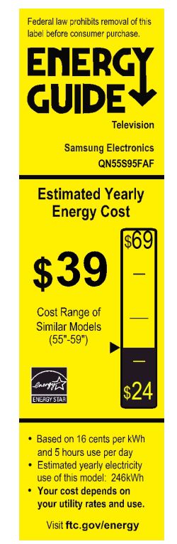 Samsung OLED S95F 4K Glare Free Smart TV (2025) (Factory Reconditioned) - Gallery 9