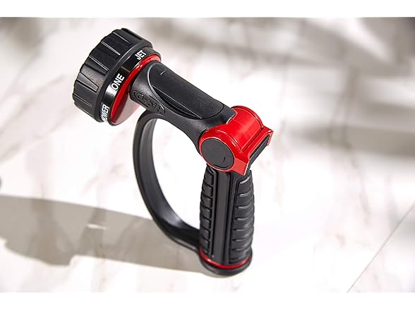 Orbit 58993 7-Pattern Watering Nozzle with Thumb Control, Black