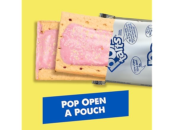 8CT Pop-Tarts Toaster Pastries, Breakfast Foods