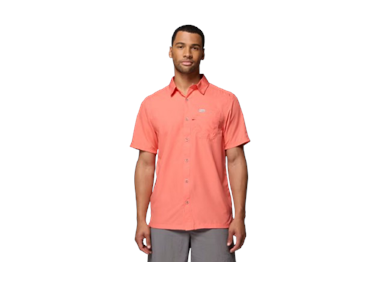 $9.99, Was $50, 80% Off! Columbia Mens PFG Backwater SS Shirt dealfomo