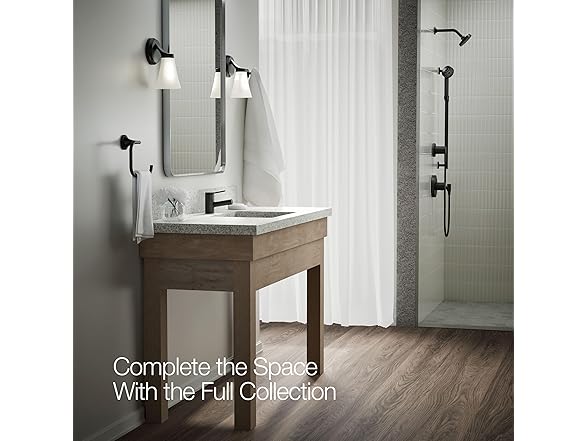 KOHLER K-33590-4N-BL Elate® Short Single-Handle Bathroom Sink