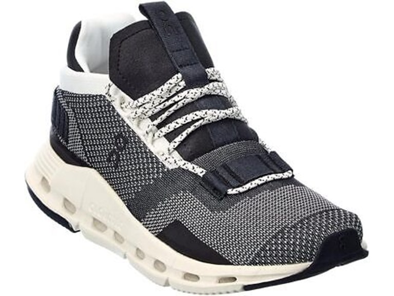 On Running 26.99677 5 On Running Cloudnova Women's Shoes Black/White Black/White