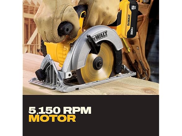DEWALT DCS391P1 20V MAX 6-1/2-Inch Circular Saw Kit