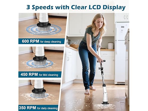 Qardoz Upgraded Electric Spin Scrubber