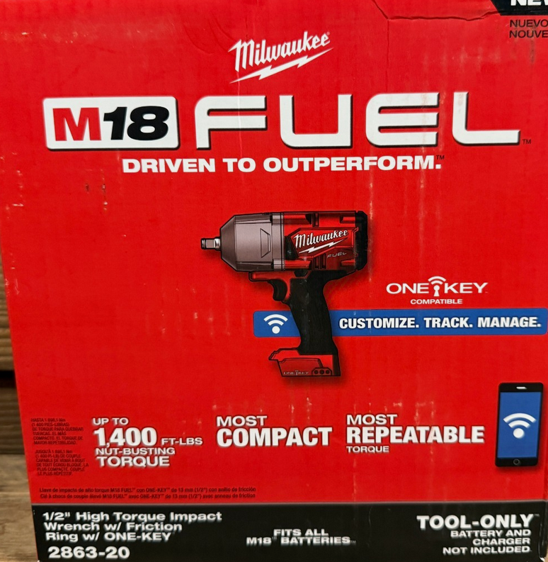 Milwaukee 2863-20 18V Brushless 1/2 in. Impact Wrench - Gallery 2