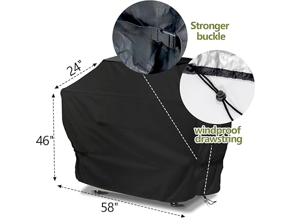 Demiwise 58" Grill Cover