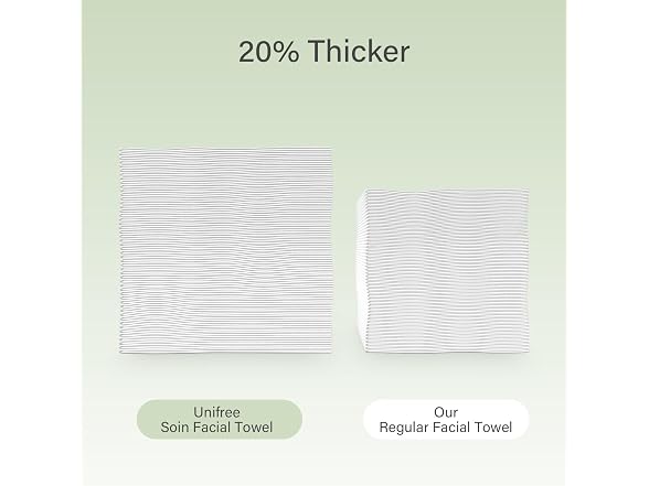 Unifree Facial Towels I Towelettes I Dry Wipes