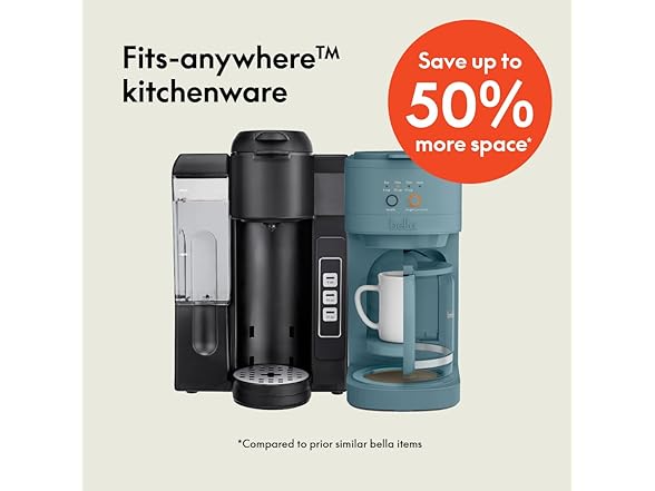 BELLA VersaBrew 2-in1 Coffee Maker