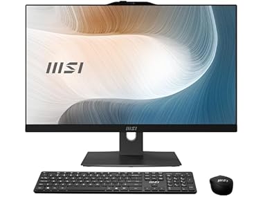 $399.99, Was $699, 42% Off! MSI Modern AM242TP AIO Desktop dealfomo