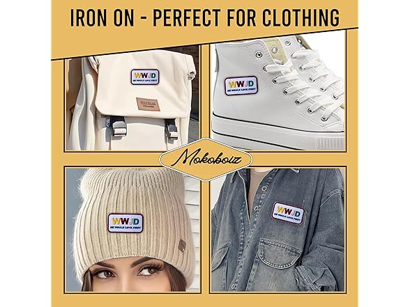 MOKOBOIZ WWJD He Would Love First Patch