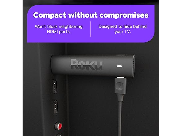 Roku Streaming Stick 4K - HDR & Dolby Vision Roku Streaming (Open Box)