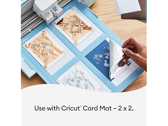 Cricut Foil Transfer Cards, R10 Royal Flush Sampler