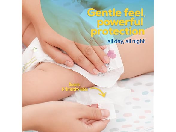 Dynarex Hugs of Love Diapers Size 2 12 18 lb Baby