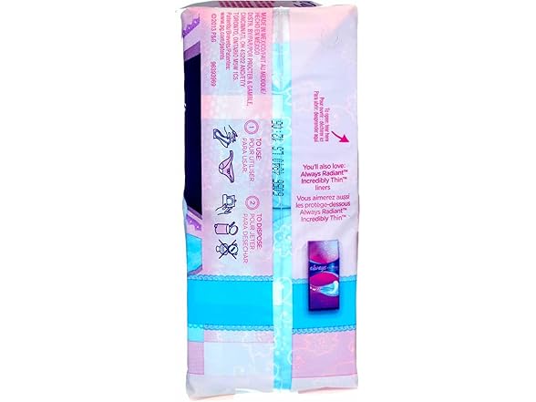 Always Dailies Liners Thin Regular