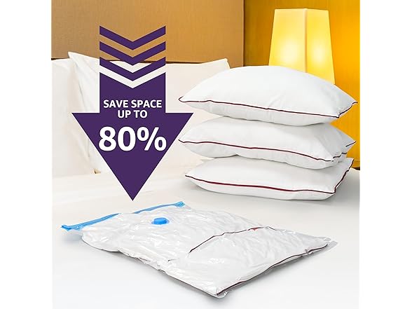 YSSOA Vacuum Storage Bags, 32Pk Combo