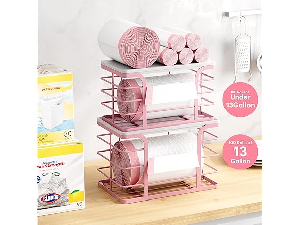 Stylstoreazy Trash Bag Holder, 2-Pack