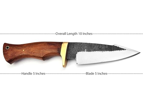 FBcrafts Hunting Knife 10" w/Sheath