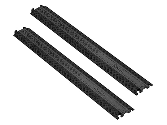 2-Pack Cable Protection Ramps, Supports Up