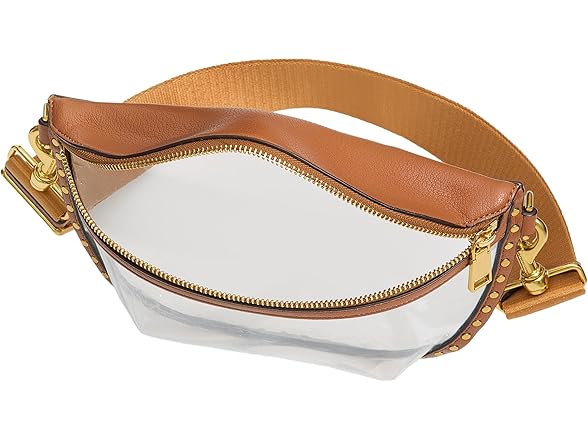 Rebecca Minkoff Darren Clear Crescent Crossbody Bag