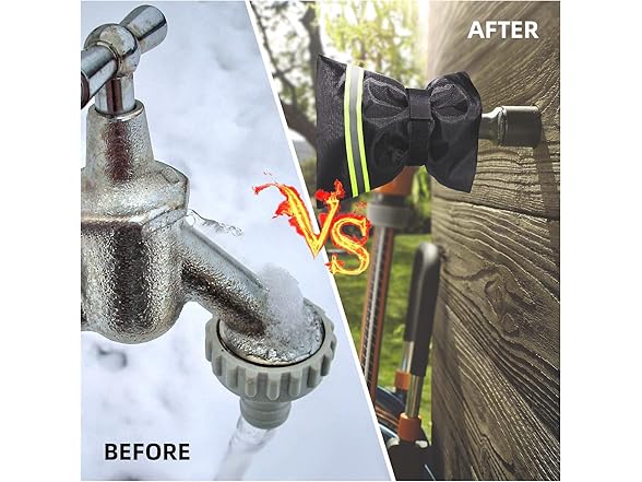 DEPHILA Outdoor Faucet Covers for Winter