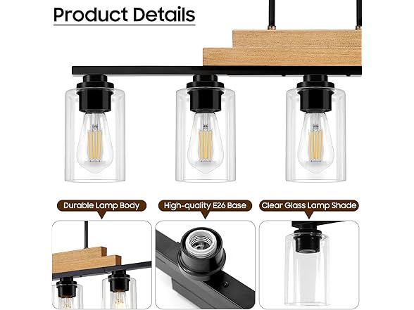 VerRon Dining Room Light Fixture