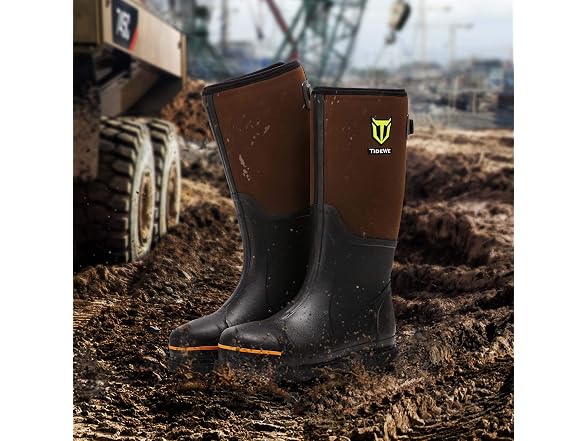 TIDEWE Men's (9) Steel Toe Work Boots