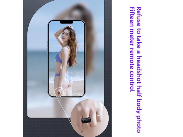 Bluetooth Page Turner Scrolling Ring