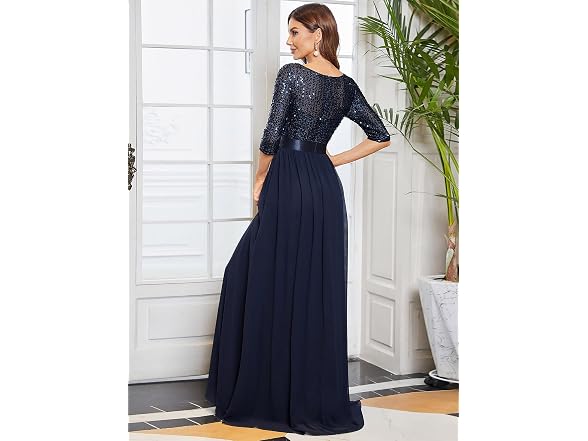 Ever-Pretty Women (14) Sequin Chiffon Formal Dress
