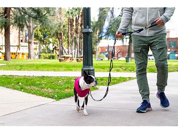 Gooby Puffer Vest Dog Jacket - Orange, Medium