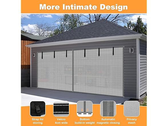 Privacy Garage Door Screen