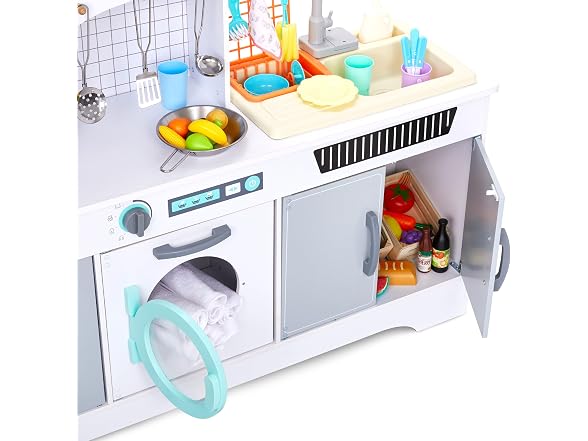 Kitchen Playset With Working Sink