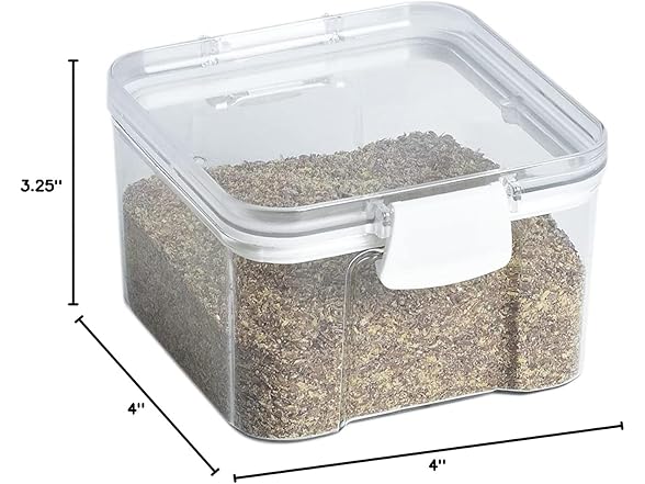 Kitchen Spaces Food Storage Container, 3 Cup Capacity,
