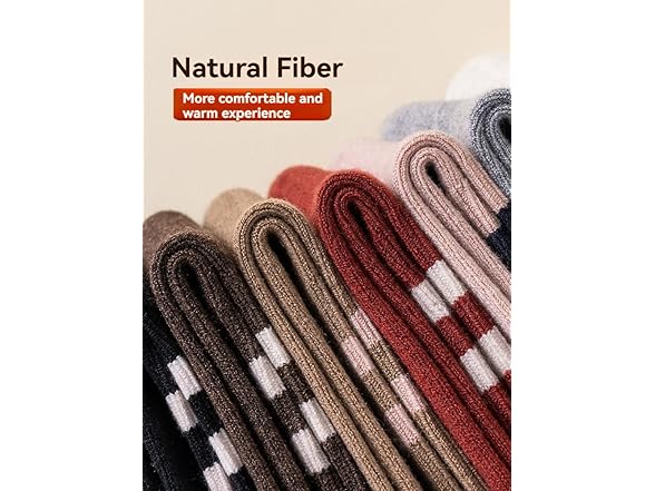 WaziHou Women Crew Socks