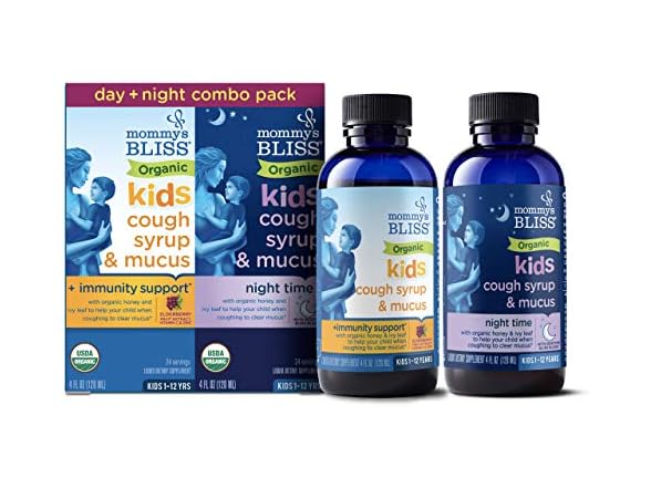 Mommy's Bliss Cough Syrup Day/Night Combo