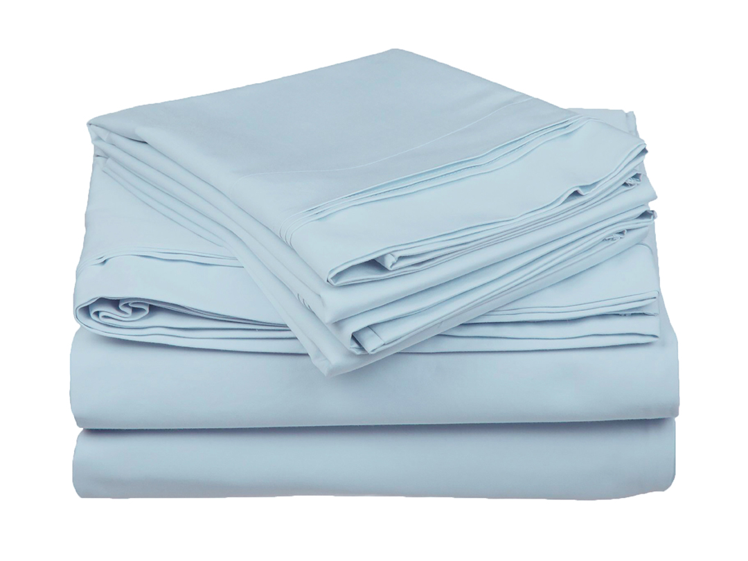 650 Thread Count Egyptian Cotton Solid Sheet Set - Gallery 28