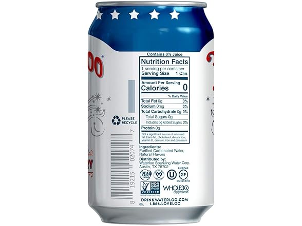 24PK Waterloo Sparkling Water, Summer Berry