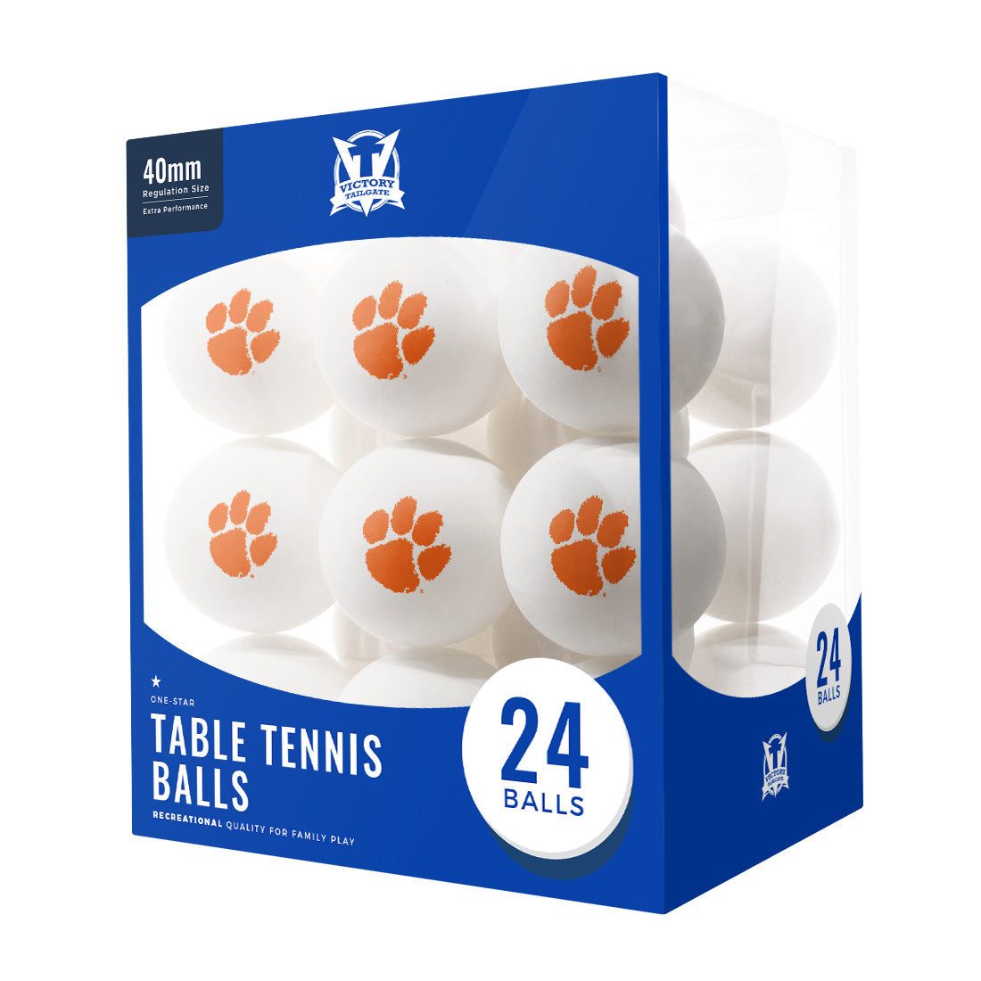 College Team Ping Pong Balls 24-Pack - Gallery 39