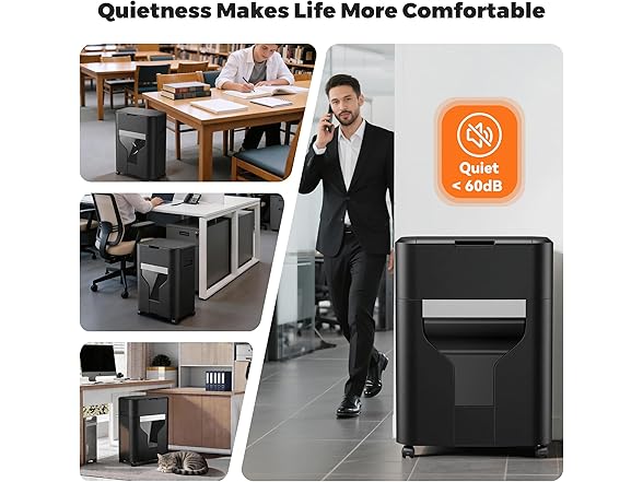 QUIETLEMON paper shredder