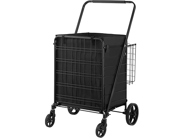 Folding Shopping Cart with Removable Waterproof
