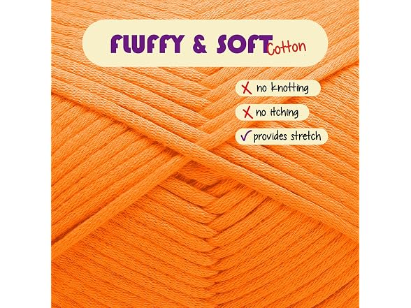 Soft Yarn for Crocheting Crochet Pumpkin