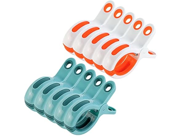 10 Pcs Beach Towel Clips for Beach Chairs