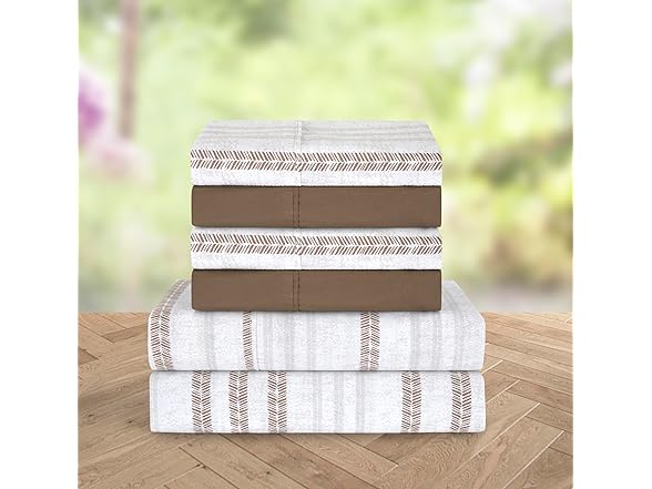 Elegant Comfort 4Pc Microfiber Sheet Set Twin