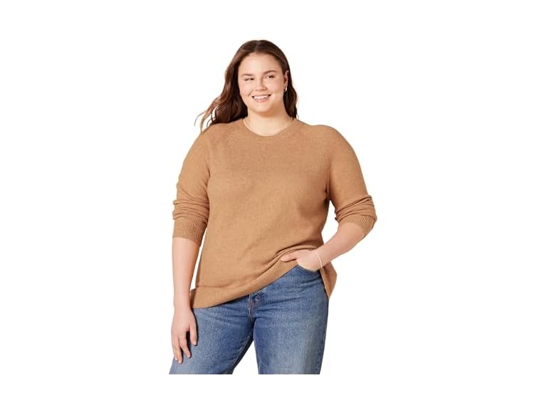 Amazon Essentials Women Soft Touch Long Sweater - Gallery 11